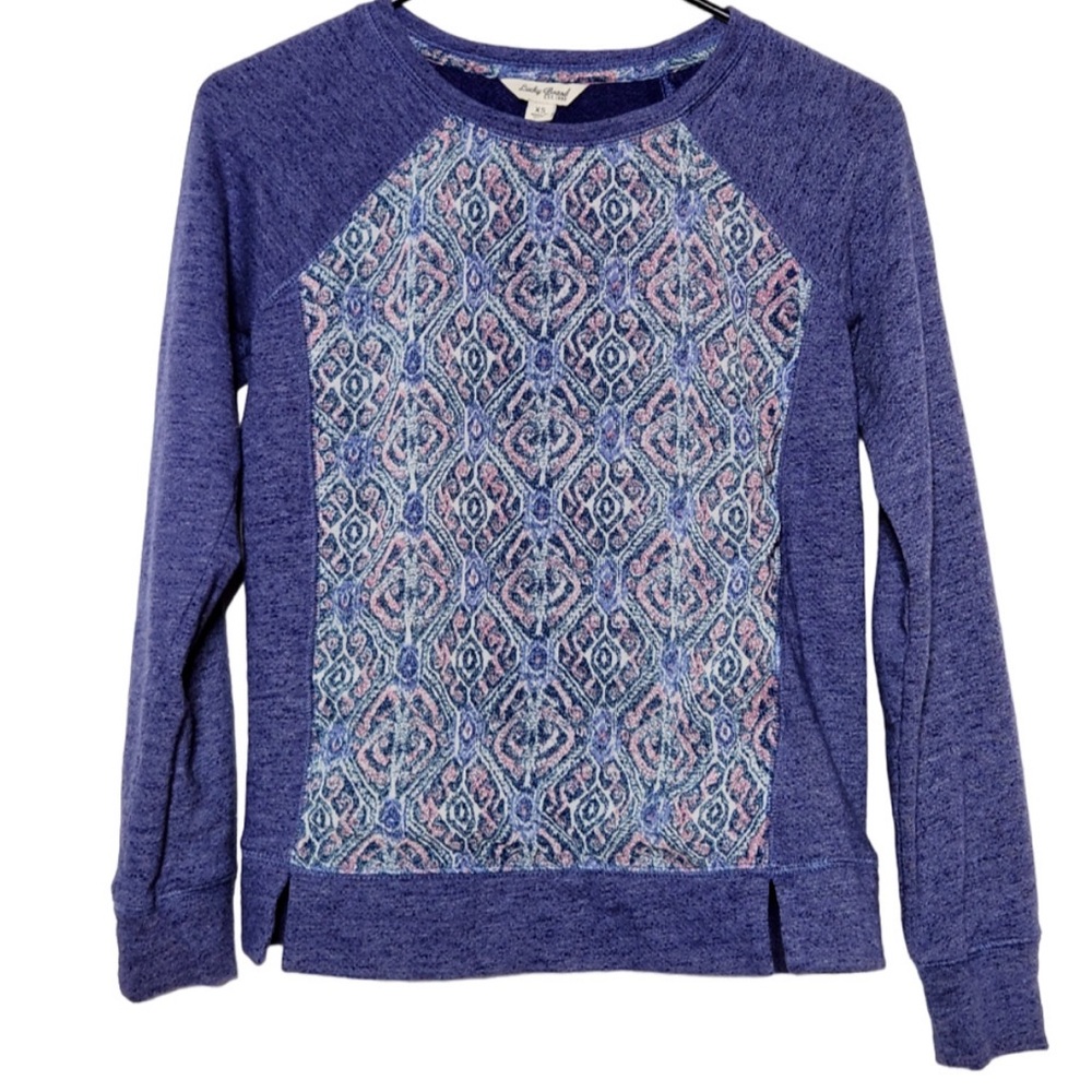 Lucky Brand Purple top- size small